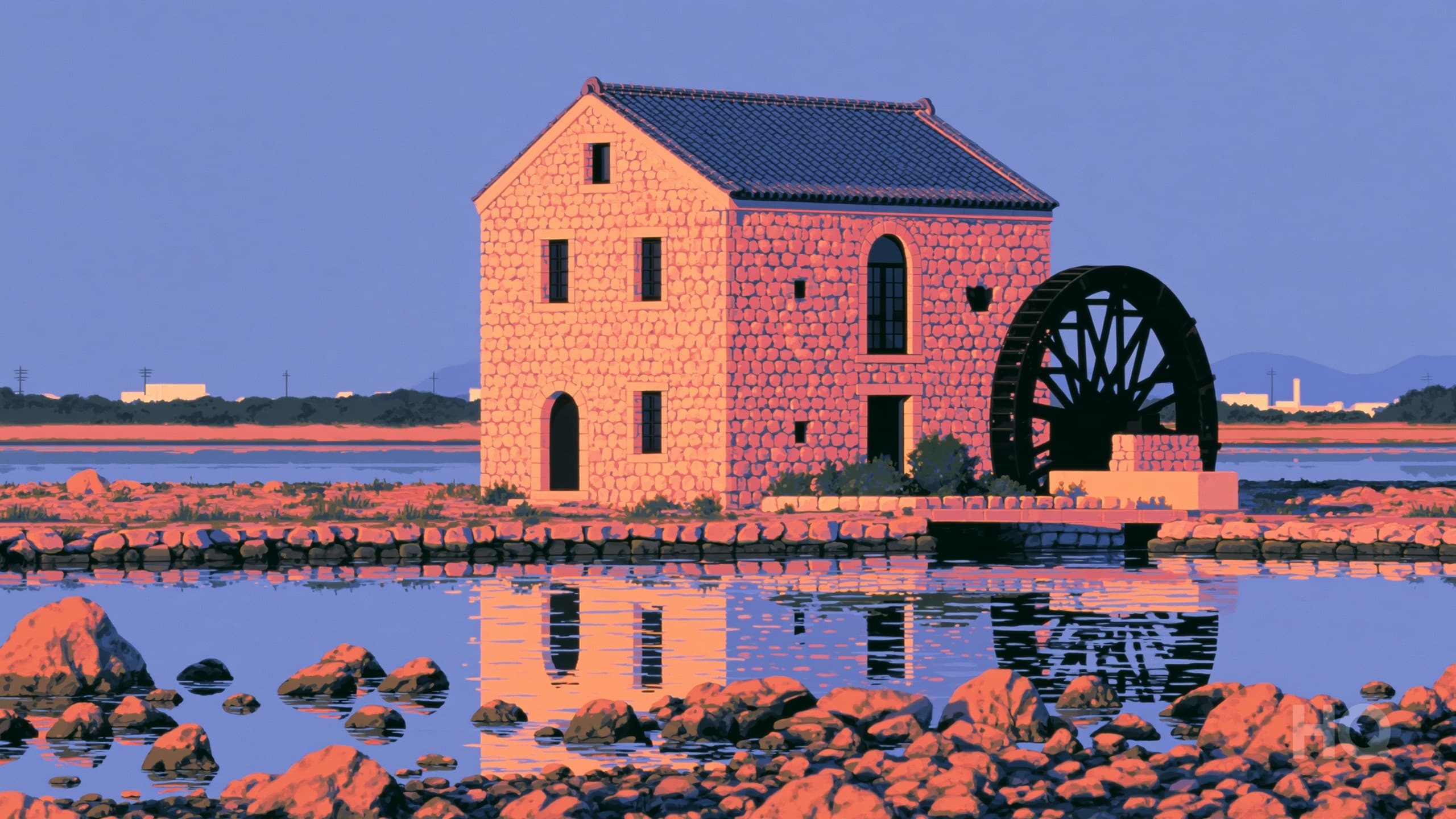 HQ wallpaper — Tidal Mill