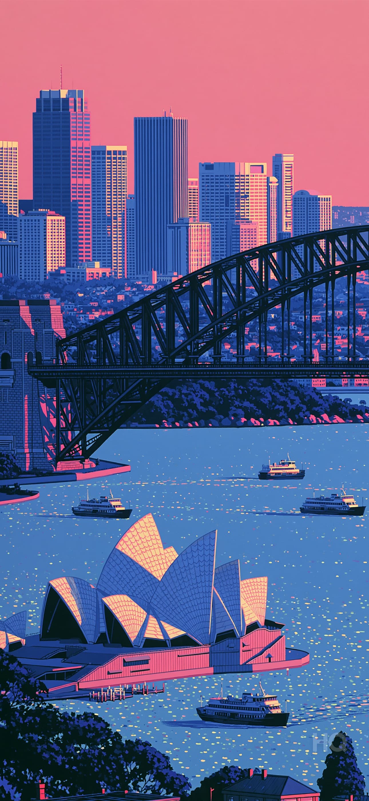 HQ phone wallpaper — Sydney